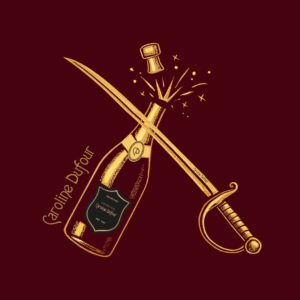 Sabrage champagne Rosé