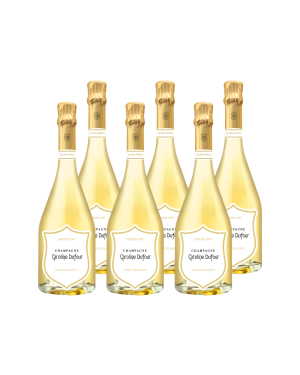 Champagne Caroline Dufour Blanc de Blancs - 6 x 75 cl