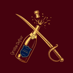 Sabrage champagne Blanc de Noirs